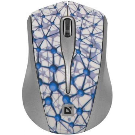 Мышь беспроводная DEFENDER StreetArt MS-305 Nano, белая (PC)