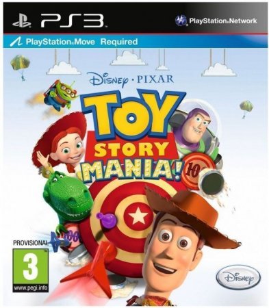    :   (Toy Story Mania)   PlayStation Move (PS3)  Sony Playstation 3