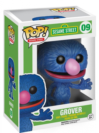  Funko POP! Vinyl:  (Grover)   (Sesame Street) (4914) 9,5 