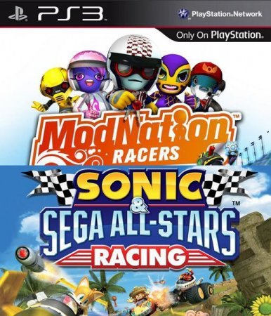   ModNation Racers + Sonic and SEGA All-Stars Racing (PS3)  Sony Playstation 3