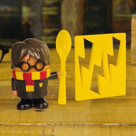  Набор для завтрака Paladone: Гарри Поттер (Harry Potter) Подставка для яйца и Резка для тостов (Egg Cup and Toast Cutter) (PP3909HP)
