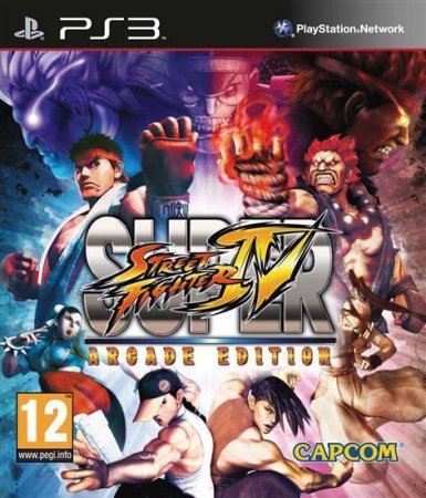 Super Street Fighter 4 (IV) Arcade Edition (PS3) USED /
