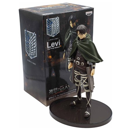 Фигурка Banpresto: Леви (Levi) Атака титанов (Attack on Titan) (0045557129682) 18 см