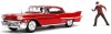     Jada Toys Hollywood Rides:   1958  (1958 Cadillac Series 62) 1:24 +    (Freddy Krueger) 7  (31102)