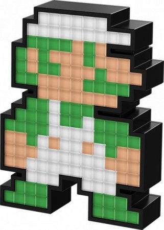   PDP Pixel Pals:   (Super Mario Bros.)  (Luigi) 16 