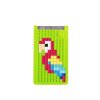  Маленький пиксельный чехол для смартфона (универсальный) Pixel felt phone pocket WY-B009 Серый-Зеленый Чехлы