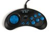 Игровая приставка 16 bit Sega Magistr Drive X (160 в 1) + 160 встроенных игр + 2 геймпада (Черная)