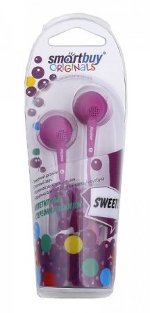 Наушники SmartBuy SBE-6000 Sweets, белые (PC) 