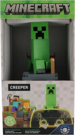  Фигурка подставка для геймпада/телефона Cable Guys: Крипер (Creeper) Майнкрафт (Minecraft) (897177) 20 см 