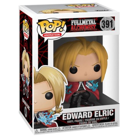 фигурки Фигурка Funko POP! Animation: Эдвард Элрик (Edward Elric) Стальной Алхимик (Fullmetal Alchemist) ((391) 30697) 9,5 см