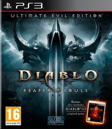   Diablo 3 (III): Reaper of Souls. Ultimate Evil Edition (PS3)  Sony Playstation 3