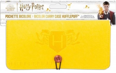  Ubisoft Wizarding World Harry Potter Bicolor Carry Case Hufflepuff (299290J) (Switch/Switch OLED)