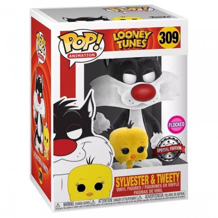 Funko Pop and Tee:    (Looney Tunes)    (Sylvester & Tweety) (46988) 9,5  +    (Looney Tunes)    (Sylvester & Tweety) ,  M