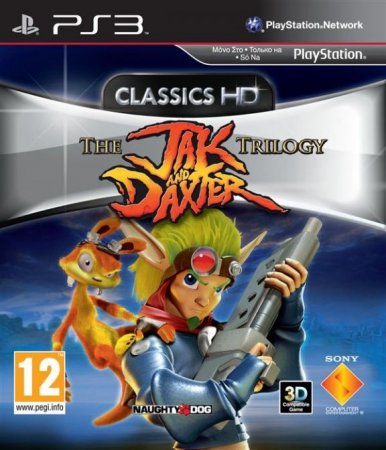   The Jak And Daxter Trilogy () Classics HD   3D (PS3) USED /  Sony Playstation 3