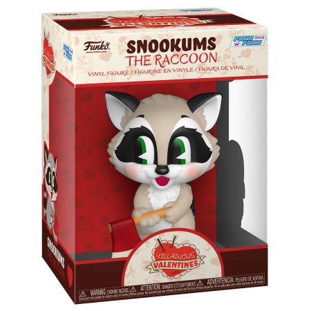 фигурки Фигурка Funko Vinyl Figure: Снук-Енот (Snookums The Raccoon) Пака Пака Злодейские Валентинки (Paka Paka Villainous Valentines) (59534 (61900)) 9,5 см
