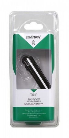Гарнитура SmartBuy SBH-8800 Trip, беспроводная, чёрная (PC) 