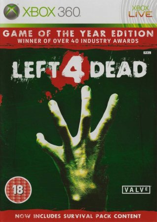 Left 4 Dead    (Game of the Year Edition)   (Xbox 360/Xbox One) USED /