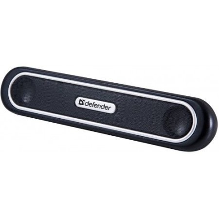 Активная система DEFENDER, 2.0, NoteSpeaker S5, USB, крепление на ноутбук (PC) 