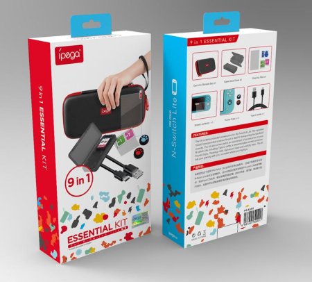 Набор аксессуаров 9 в 1 Upgrade Suite iPega (PG-SL001) (Switch Lite)