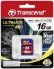 SDXC Карта памяти 16GB Transcend Class 10 UHS-I (PC)