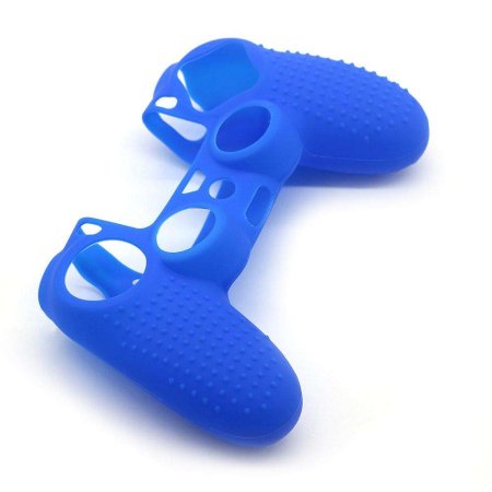  Защитный силиконовый чехол Controller Silicon Case (Non-Slip) для геймпада Sony Dualshock 4 Wireless Controller (Синий) (PS4) 