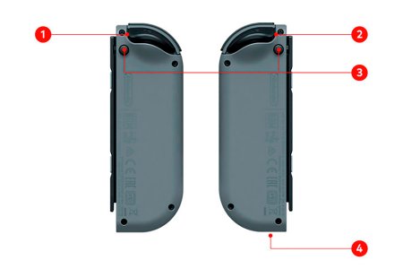 Набор из 2-х контроллеров Joy-Con Серый (Switch) HK