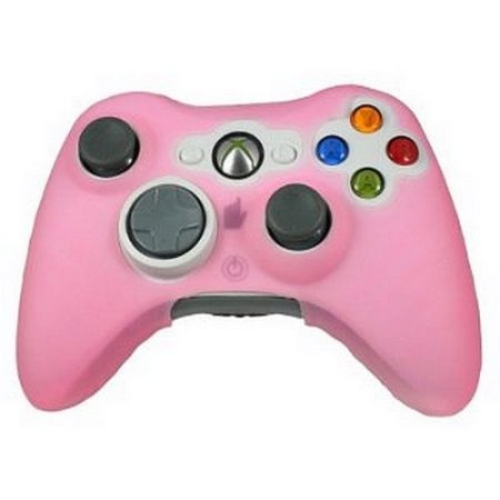 Силиконовый чехол для Xbox 360 контроллера Розовый (Xbox 360)