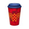  Кружка для путешествий Paladone: Чудо-женщина (Wonder Woman (Red)) (Travel Mug) (PP5141DC) 450 мл
