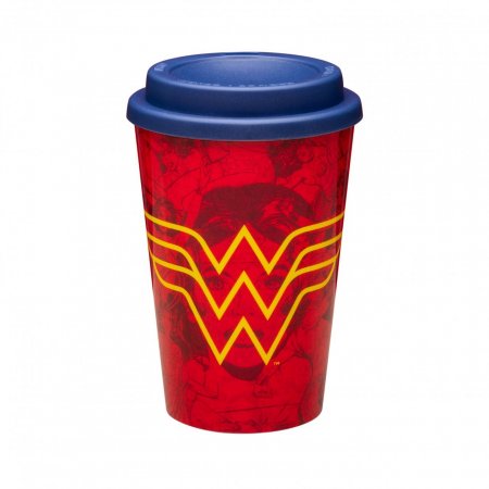     Paladone: - (Wonder Woman (Red)) (Travel Mug) (PP5141DC) 450 