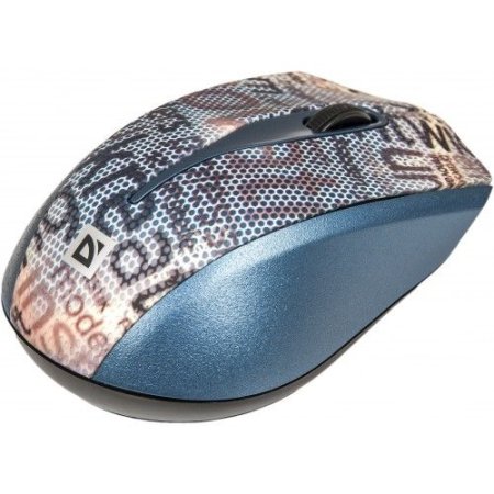 Мышь беспроводная DEFENDER StreetArt MS-305 Nano, серая (PC) 