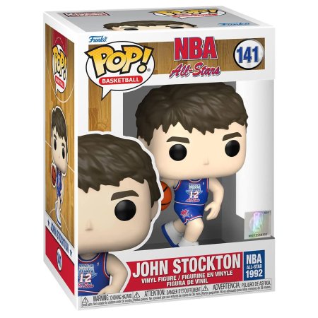 фигурки Фигурка Funko POP! NBA: Айзея Томас в белой форме (Isiah Thomas (White All-Star Uni 1992)) Все звезды НБА (NBA All Stars) (59369) 9,5 см