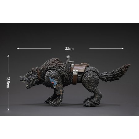Набор из двух фигурок JoyToy: Кавалерия Громовых Волков Фроде 1:18 (Thunderwolf Cavalry Frode 1:18) Вархаммер 40K Космические Волки (Warhammer 40K Space Wolves) (JT3099) 33 см Персонажи игр