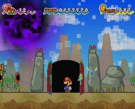 Купить игру Super Paper Mario (Wii/WiiU) USED Б/У на Nintendo Wii диск