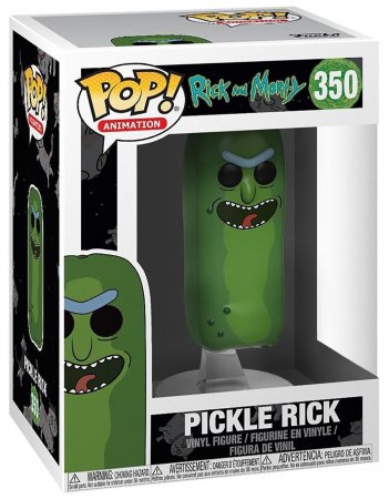  Funko POP! Vinyl:    (Rick and Morty)   ( ) (Pickle Rick (No Limbs) (Exc)) (29605) 9,5 