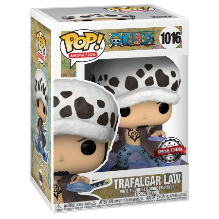 фигурки Фигурка Funko POP! Animation: Трафальгар Ло (Trafalgar Law) Ван-Пис (One Piece) (57268) 9,5 см