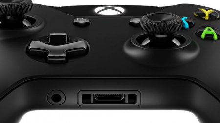   Microsoft Xbox One S/X Wireless Controller  3,5-    Black ()  (Xbox One) 