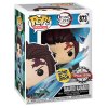 фигурки Фигурка Funko POP! Animation: Танджиро Камадо с Драконом (Tanjiro Kamado with Dragon (GW/TRL) (Exc) (873)) Клинок, рассекающий демонов (Demon Slayer) (49680) 9,5 см