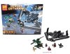 Конструктор Lele Heroes Gathering Самолет супер Лекс Лютор 555 деталей (No.79292)