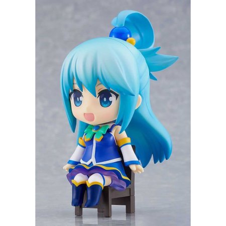 Фигурка Good Smile Company Nendoroid Swacchao: Аква (Aqua) Да благословят боги этот прекрасный мир! (Konosuba God's blessing on this wonderful world! Legend of Crimson) (4580590126282) 9 см 