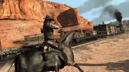 игра RDR: Red Dead Redemption and Undead Nightmare Русская Версия (Switch) USED Б/У для Nintendo Switch