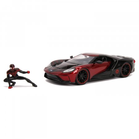     Jada Toys Hollywood Rides:    2017 (2017 Ford GT) 1:24 +    (Miles Morales) 7  (31190) 