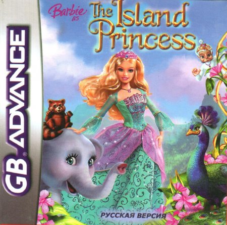      (Barbie as the Island Princess)   (GBA)  Game boy