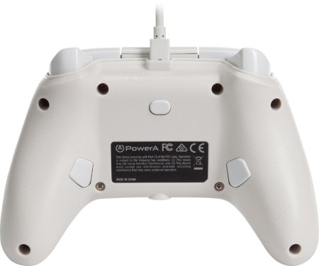 Геймпад проводной PowerA Enhanced Wired Controller for Xbox Series X/S (1518809-01) White (Белый) Оригинал (Xbox One/Series X/S/PC) 
