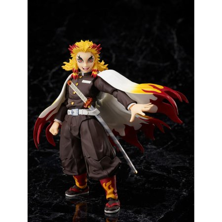 Фигурка Good Smile Company ConoFig ANIPLEX:  Кёджуро Ренгоку (Kyojuro Rengoku) Клинок рассекающий демонов: Бесконечный поезд (Demon Slayer: Kimetsu no Yaiba – The Movie: Mugen Train) (4534530899194) 19,5 см 
