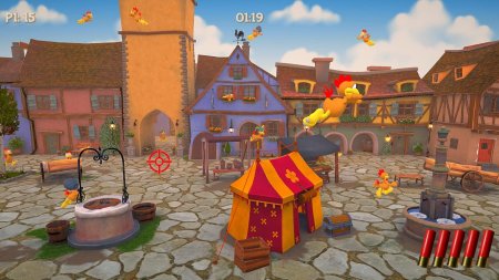 Игра Crazy Chicken (Сумасшедшие цыплята) Xtreme Русская Версия (PS4) Playstation 4