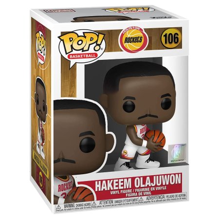 фигурки Фигурка Funko POP! NBA Legends: Хаким Олайджувон (Hakeem Olajuwon) Рокетс Дома (Rockets Home) ((106) 55219) 9,5 см