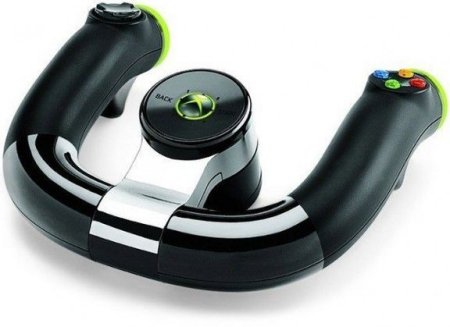 Руль Беспроводной Wireless Speed Wheel Microsoft (Xbox 360) USED Б/У