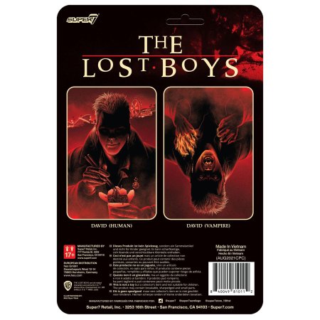   Super7 ReAction figures:   (David)   (Lost Boys) (LOSTW01-DAV-01) 9,5  