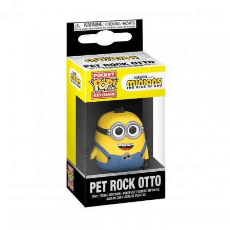   Funko Pocket POP! Keychain:  2 (Minions 2)   - (Pet Rock Otto) (47795-PDQ) 4 