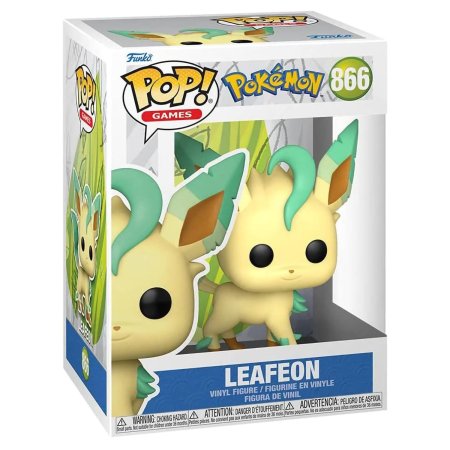 фигурки Фигурка Funko POP! Games: Лифеон (Leafeon) Покемон (Pokemon) ((866) 62266) 9,5 см